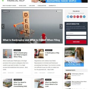LOAN WORDPRESS THEME+FREE SETUP PRE-DESIGNED BANNERS AND ADS