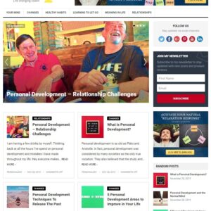 DFY PERSONAL DEVELOPMENT WORDPRESS THEME+FREE SETUP PRE-DESIGNED BANNERS AND ADS